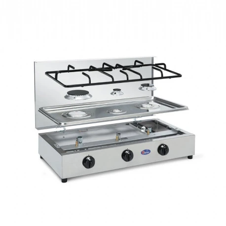 Parker® Fornello A Gas 3F Inox - immagine 3