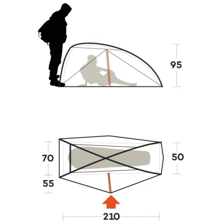 Tenda Ferrino Nemesi 1 PRO - immagine 7