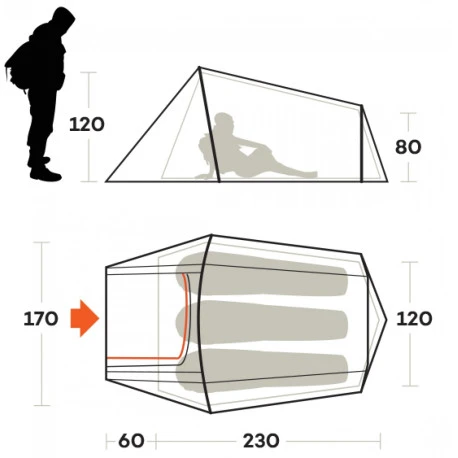 Tenda Ferrino Sling 3 - immagine 2